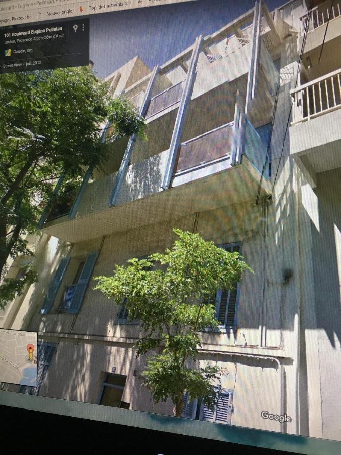 Goeland 3, Climatise, Wifi, Balcons Petite Vue Mer Laterale Au 3 Eme Etage Sans Ascenseur Toulon Exterior photo