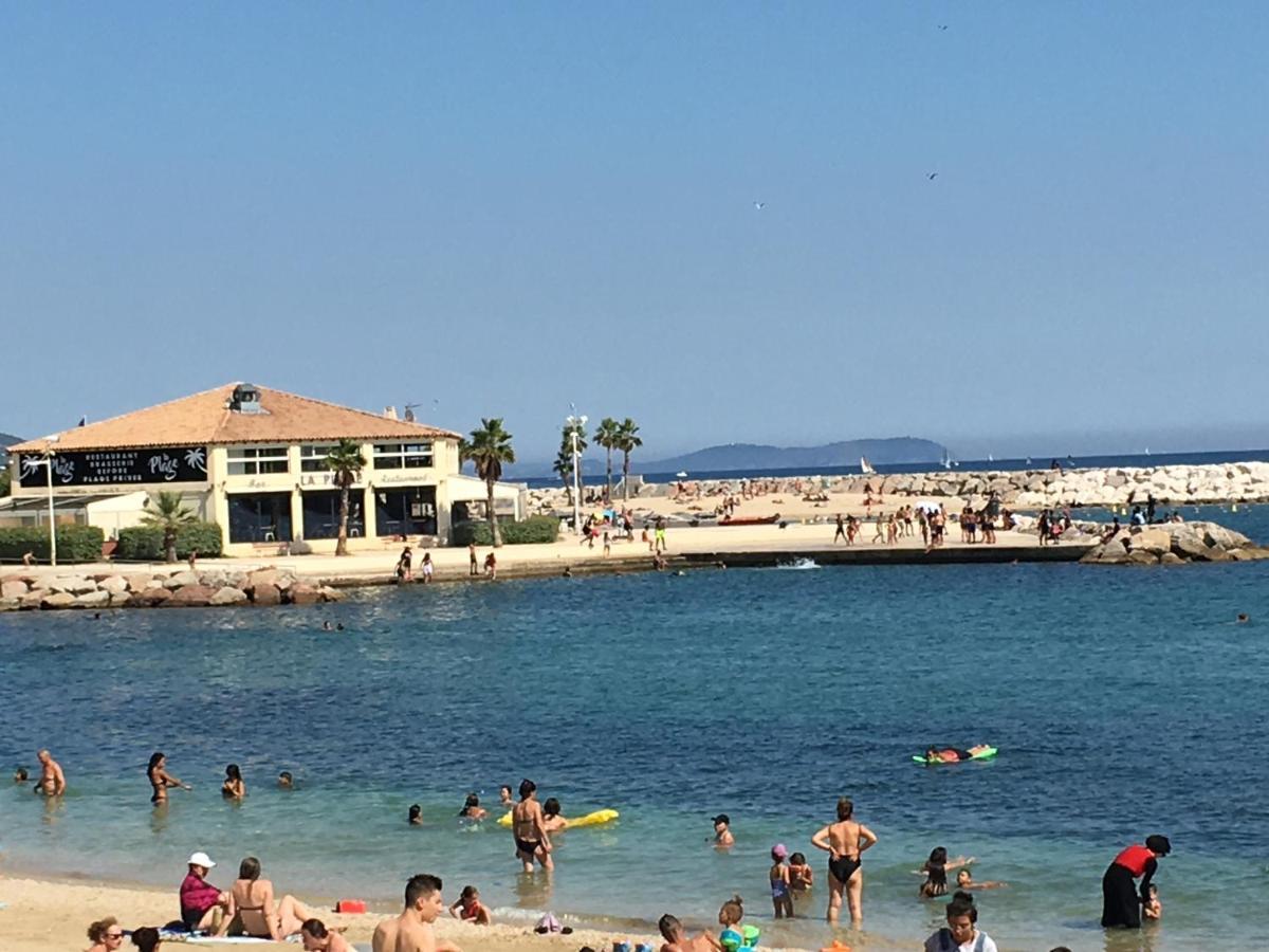 Goeland 3, Climatise, Wifi, Balcons Petite Vue Mer Laterale Au 3 Eme Etage Sans Ascenseur Toulon Exterior photo